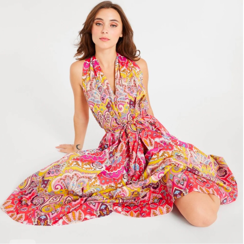 NWOT Mille Marilyn Zanzibar Dress Size Large